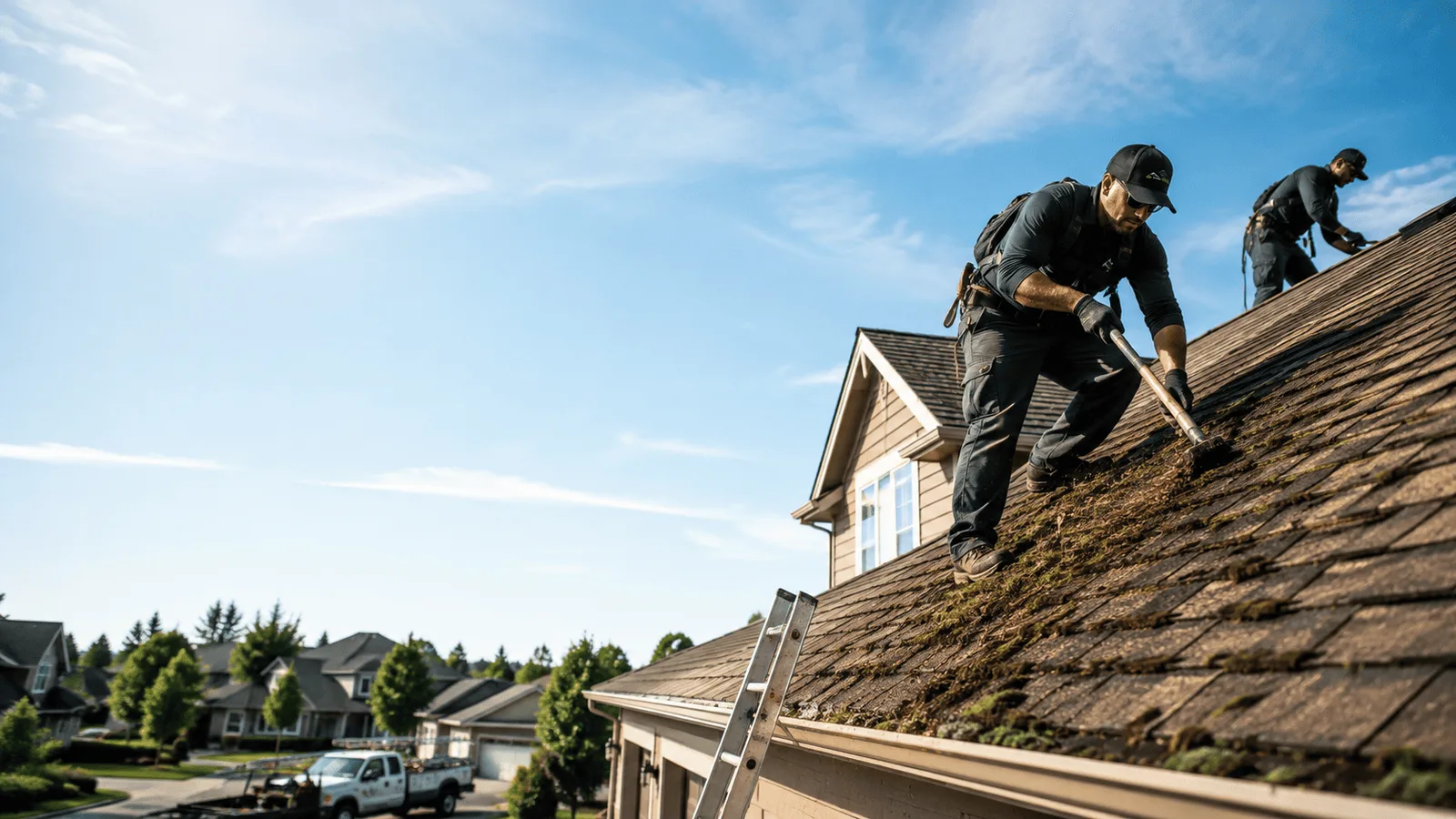 Roof Moss Removal in Kahoka, MO near me